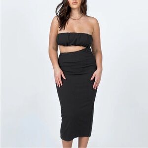 BARELY WORN PRINCESS POLLY MIDI DRESS